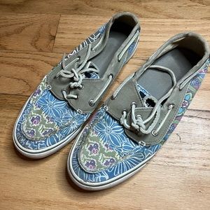 Floral Sperry Topsiders